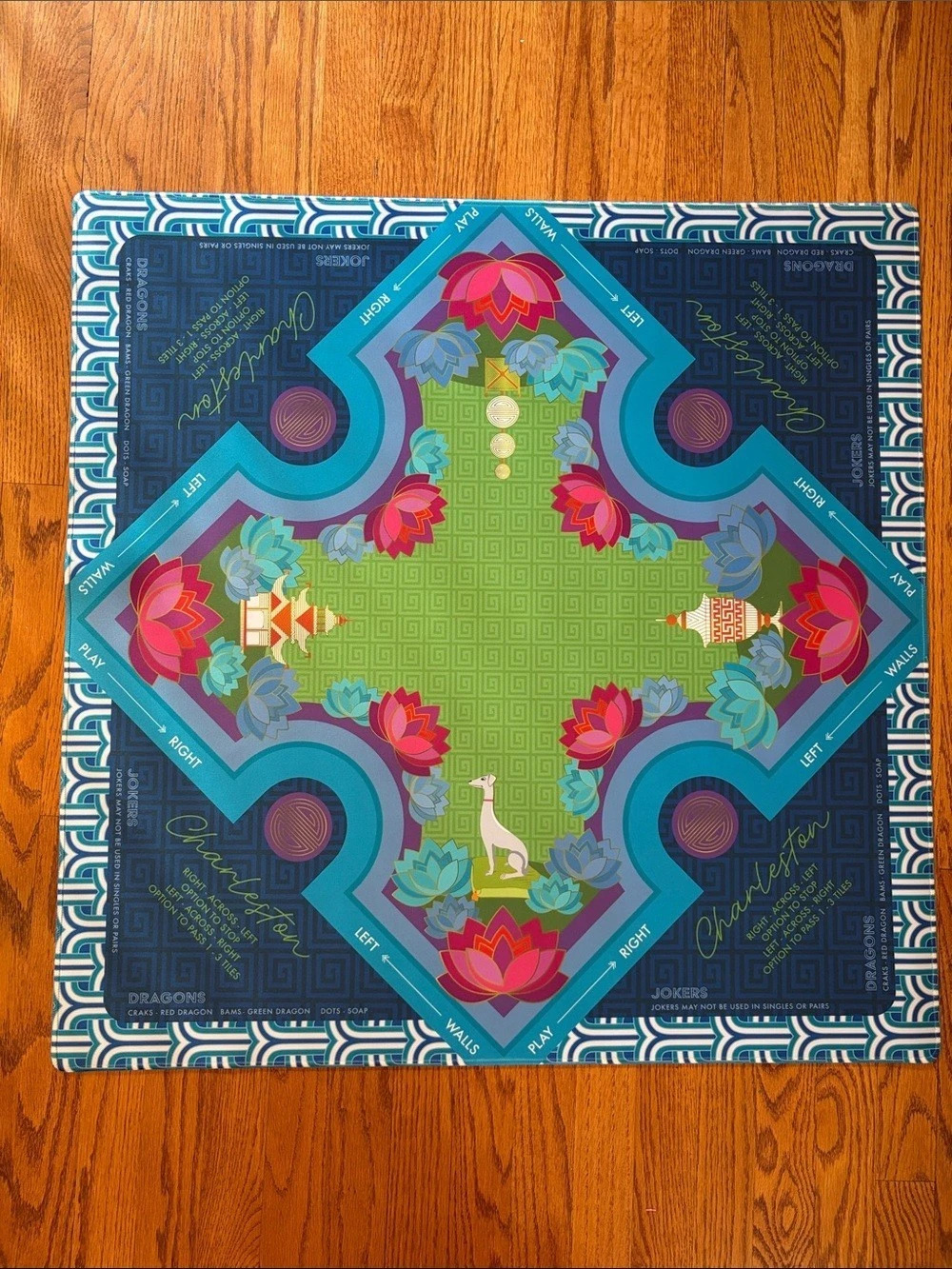 Jonathan Adler for Michael’s Mah Jongg Mat with case / tags